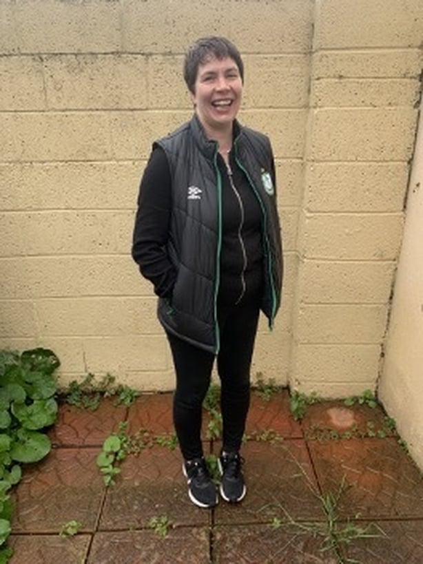 Shamrock Rovers volunteer Siobhan Keane 