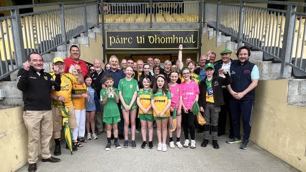 Members of St Eunan's GAA Club, Letterkenny
