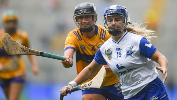 Waterford's Annie Fitzgerald in action during the quarter-final win over Clare