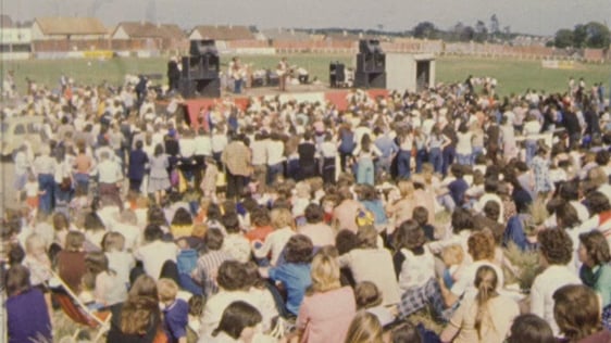 Concert in the Lourdes Stadium, Drogheda, County Louth in aid of the Miami Showband Fund, 1975