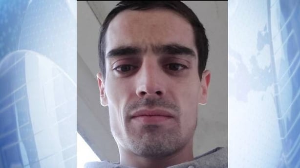 Close up of 33-year-old Mark Keogh