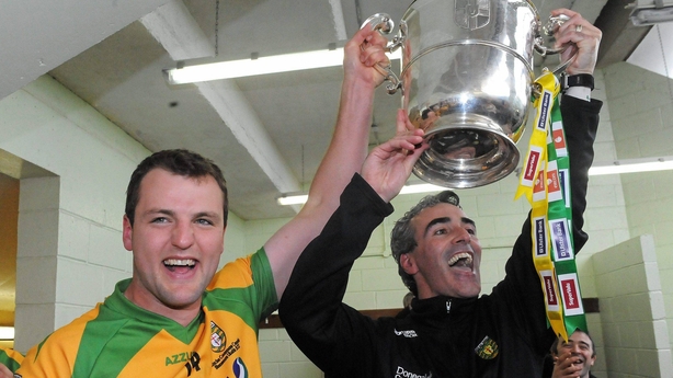 Jim McGuinness and Michael Murphy