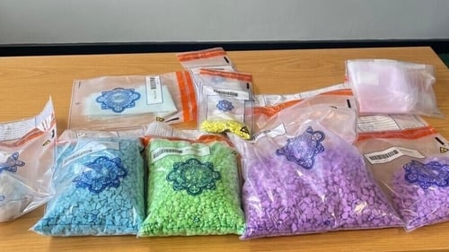 The ecstasy tablets were recovered from a residential property in Monaghan