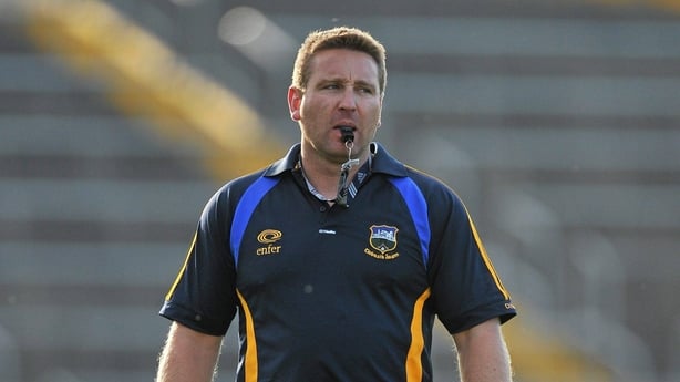 24 August 2010; Tipperary team trainer Cian O'Neill during squad training ahead of GAA Hurling All-Ireland Senior Championship Final 2010, Semple Stadium, Thurles, Co. Tipperary. Picture credit: Brendan Moran / SPORTSFILE
