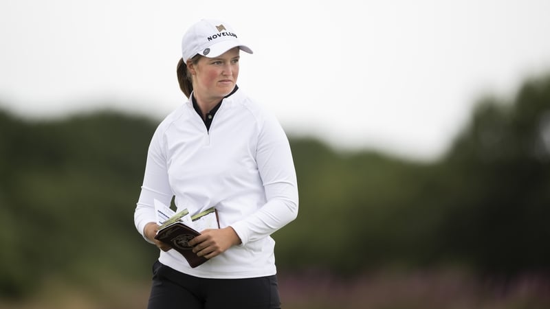 Lottie Woad leads by two strokes heading into the final round at Dundonald