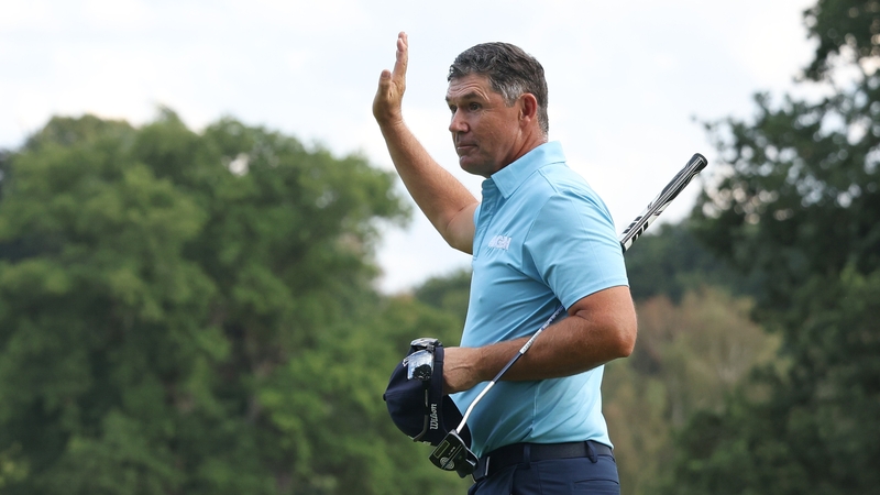 Padraig Harrington is seeking his second senior major win in successive months