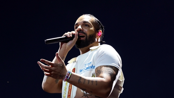 LONDON, ENGLAND - JULY 11: (EDITORIAL USE ONLY) Drake performs live on stage during day one of Wireless Festival 2025 at Finsbury Park on July 11, 2025 in London, England. Drake is headlining an unprecedented all three nights of Wireless Festival. (Photo
