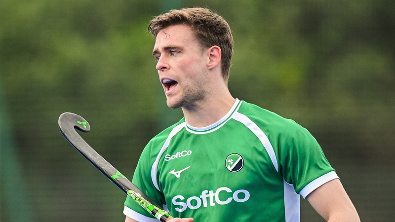 Lee Cole scored two for Ireland this afternoon