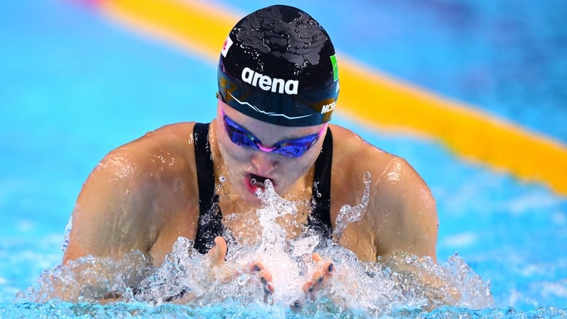 Mona McSharry is also competing in the 50m breaststroke