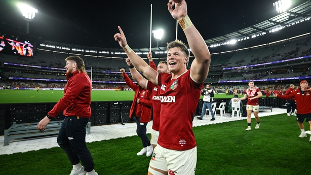 26 July 2025; Huw Jones of British & Irish Lions after the second test match between Australia and the British & Irish Lions at the Melbourne Cricket Ground in Melbourne, Australia. Photo by Brendan Moran/Sportsfile