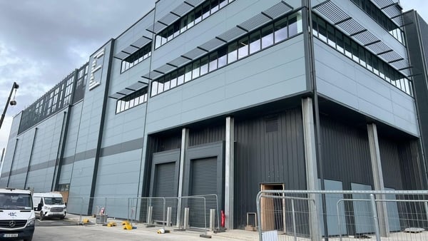 An almost completed data centre
