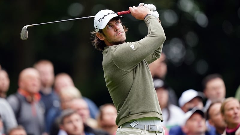 Gareth Bale at the BMW Championship Pro-Am in 2023