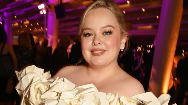 Nicola Coughlan poses during dinner at the 2025 BAFTA Television Awards at The Royal Festival Hall on May 11, 2025 in London