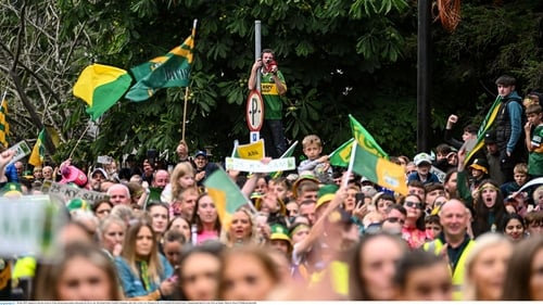 Tens of thousands of people have turned out for the homecoming celebrations (Image: Sportsfile)