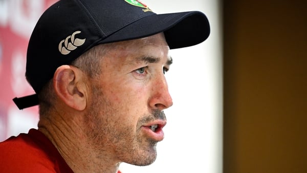 29 July 2025; Assistant coach Andrew Goodman during a British & Irish Lions squad media conference at Shore School in Sydney, Australia. Photo by Brendan Moran/Sportsfile