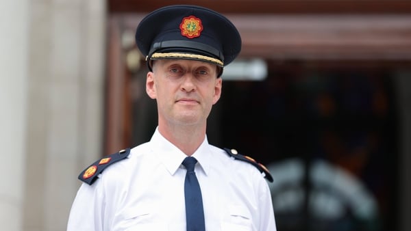 Justin Kelly pictured after he was named as Garda Commissioner
