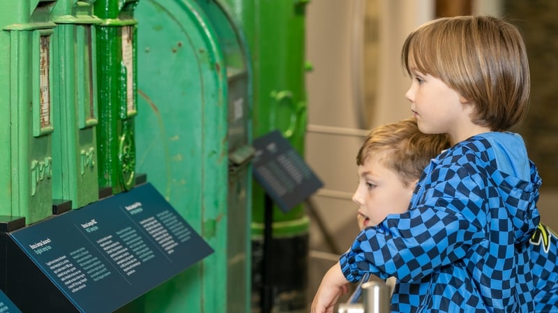 The GPO Museum is located within the iconic site on Dublin's O'Connell Street