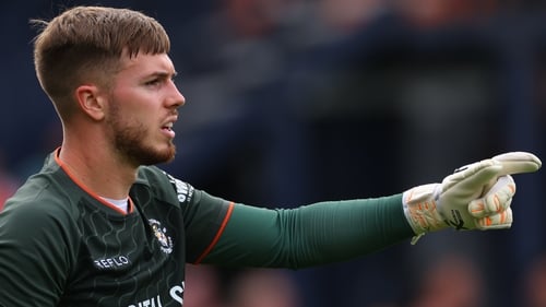 Josh Keeley during the pre-season friendly match between Luton Town and his former club Tottenham Hotspur at Kenilworth Road at the weekend