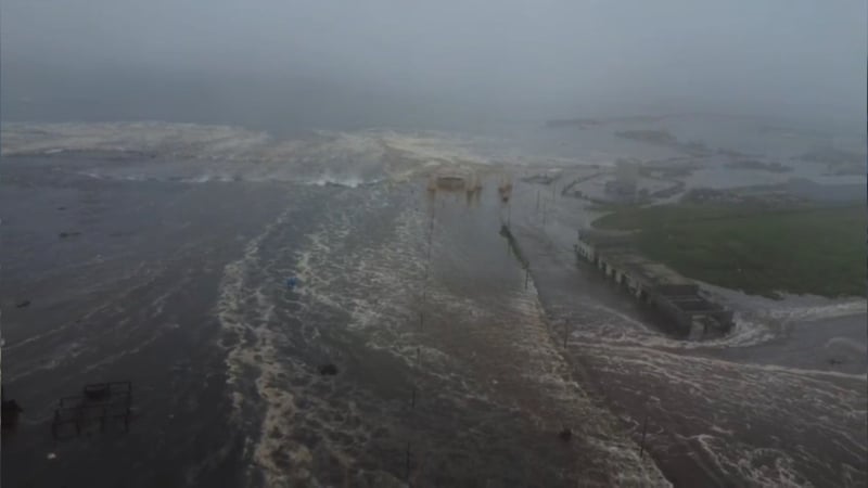 Aerial view of the city of Severo-Kurilsk in Russia, which was flooded after tsunami triggered by the 8.8 magnitude earthquake struck off Russia's Kamchatka Peninsula (Photo credit: 'Kamchatka of Geophysical Survey of Russian Academy of Sciences)