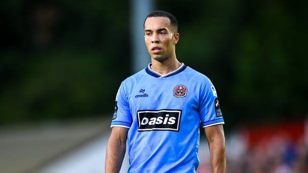 4 July 2025; Douglas James Taylor of Bohemians during the SSE Airtricity Men's Premier Division match between St Patrick's Athletic and Bohemians at Richmond Park in Dublin. Photo by Stephen McCarthy/Sportsfile