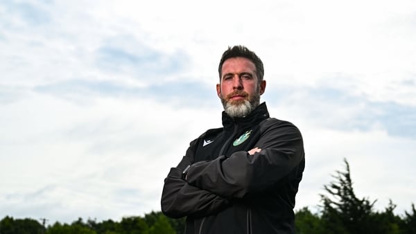 30 July 2025; Manager Stephen Bradley during a Shamrock Rovers media conference at Roadstone Group Sports Club in Dublin. Photo by Tyler Miller/Sportsfile