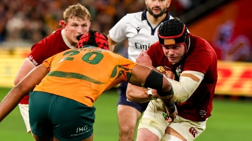 James Ryan (r) starts at second row