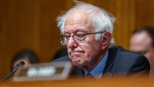 The two resolutions were introduced by Vermont independent Bernie Sanders