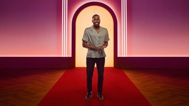 Love is Blind UK contestant Demola poses for the camera