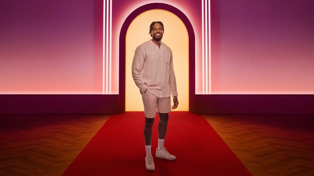 Love is Blind UK contestant Patrick smiles for the camera