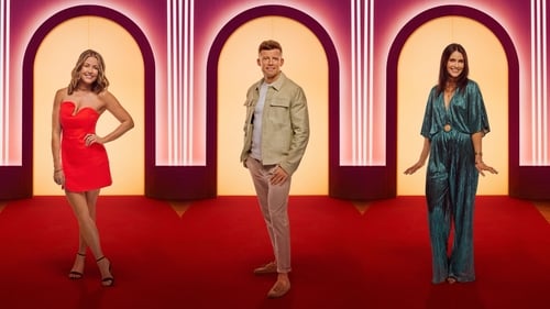 Left to right: Love is Blind UK's Irish contestants Tara, Billy and Christine