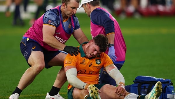 MELBOURNE, AUSTRALIA - JULY 26: XXXX during the second test of the series between Australia Wallabies and British & Irish Lions at the Melbourne Cricket Ground on July 26, 2025 in Melbourne, Australia. (Photo by Morgan Hancock/Getty Images)