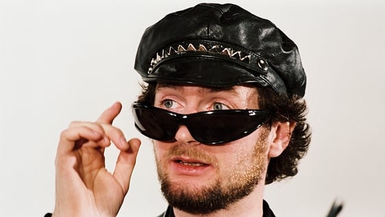 Eglish comedian Kenny Everett as his character Sid Snot on the set of ITV Television's 'The Kenny E…