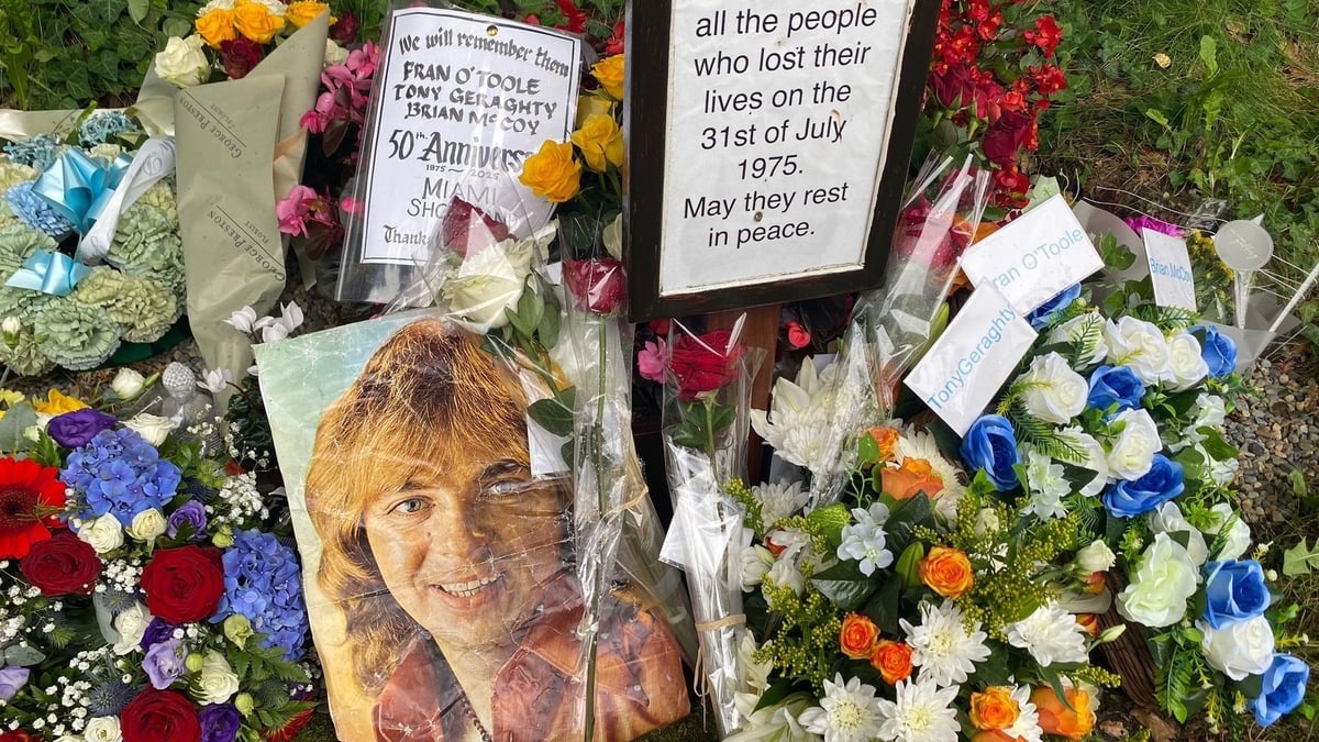 Events to mark the 50th anniversary of the Miami Showband Massacre