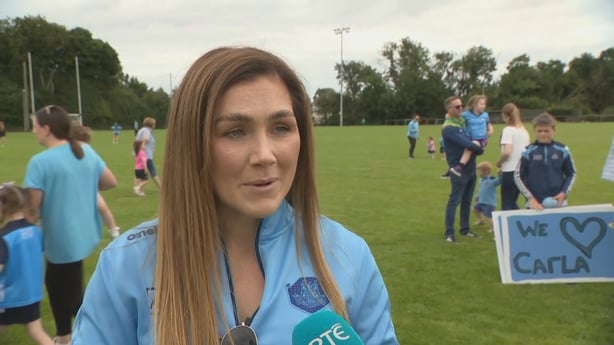 Local footballer Niamh Keane speaking ahead of this weekend's All Ireland Final
