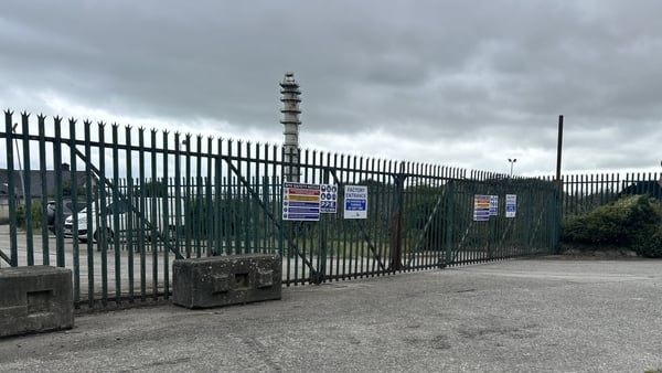 A view of outside the Carlow sugar factory site