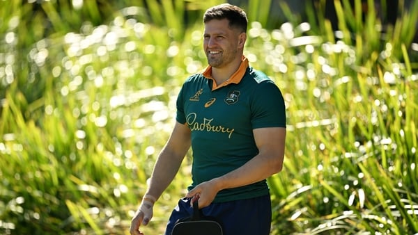 17 July 2025; David Porecki arrives for an Australia rugby squad training session at the National Rugby training centre in Ballymore, Brisbane, Australia. Photo by Brendan Moran/Sportsfile