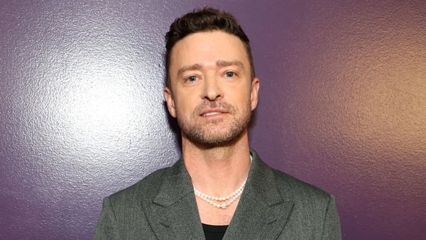 Justin Timberlake poses for a photo at the 2024 iHeartRadio Music Awards