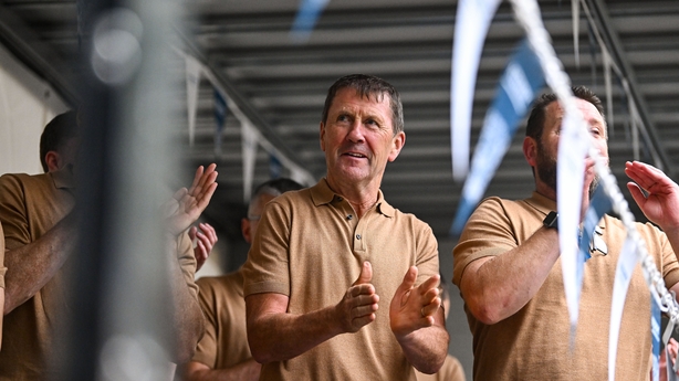28 July 2025; Kerry manager Jack O'Connor during homecoming celebrations in Tralee for Kerry, the All-Ireland Senior Football Champions, after their victory over Donegal in the GAA Football All-Ireland Senior Championship final at Croke Park on Sunday. Photo by Piaras Ó Mídheach/Sportsfile