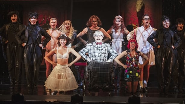 The cast of The Rocky Horror Show