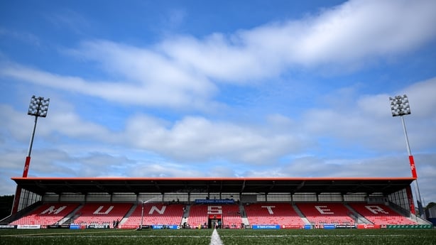 2 August 2025; A general view of Virgin Media Park before the Women's Rugby World Cup warm-up match between Ireland and Scotland at Virgin Media Park in Cork. Photo by Shauna Clinton/Sportsfile