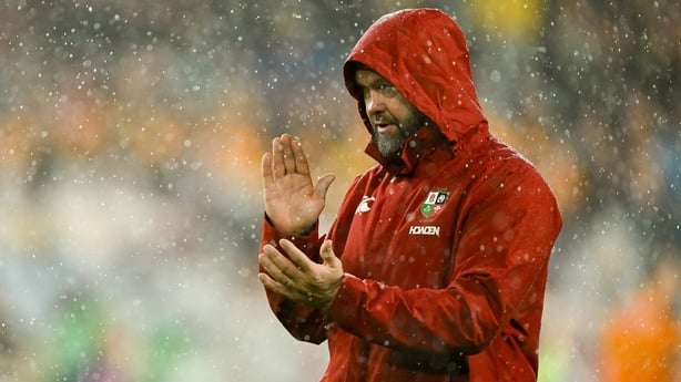 2 August 2025; British & Irish Lions head coach Andy Farrell before the third test match between Australia and the British & Irish Lions at Accor Stadium in Sydney, Australia. Photo by Brendan Moran/Sportsfile
