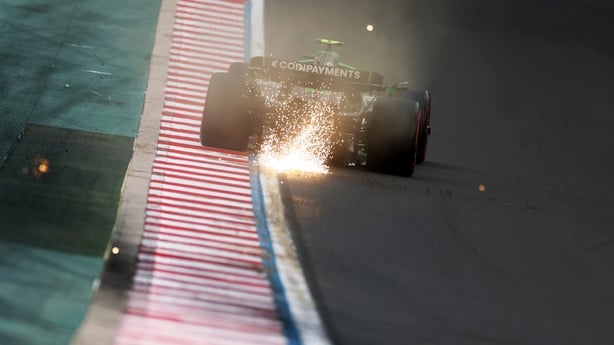 Sparks fly for Gabriel Bortoleto in qualifying