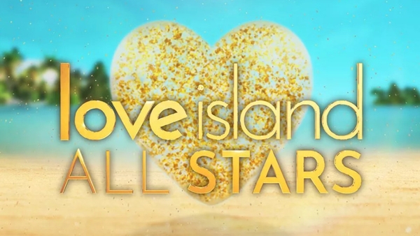 The heart-shaped logo for Love Island: All Stars