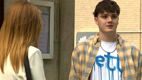 Carol warns Lorcan Jr that she will call his mother