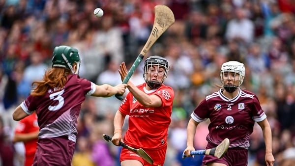 Amy O'Connor in action for Cork