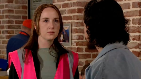 Zoe is urged to back down by Hughie