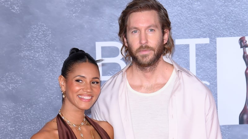Vick Hope and Calvin Harris shared their happy news on social media
