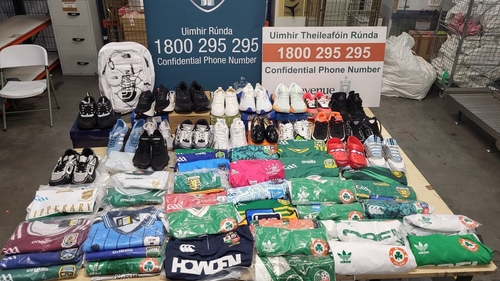 466 counterfeit items worth over €138,000 were seized in a number of Revenue operations