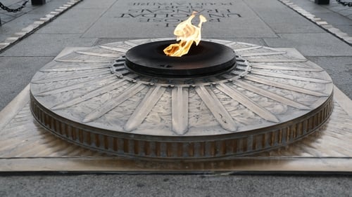 A video showed the man lighting up the cigarette from the fire at the Tomb of the Unknown Soldier under the Arc de Triomphe