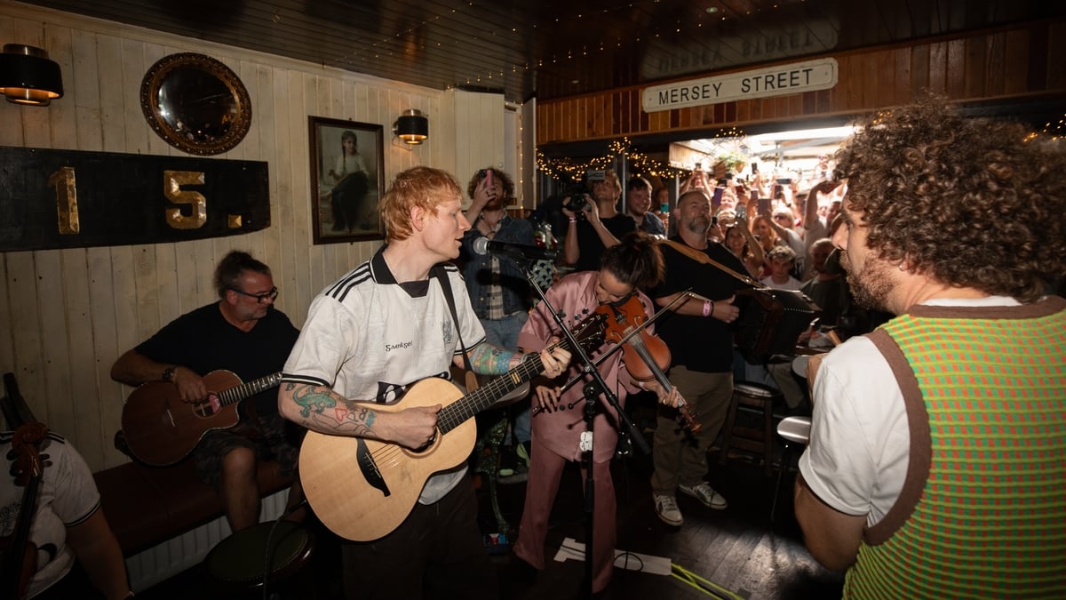Ed Sheeran Live at the Fleadh Cheoil 2025
